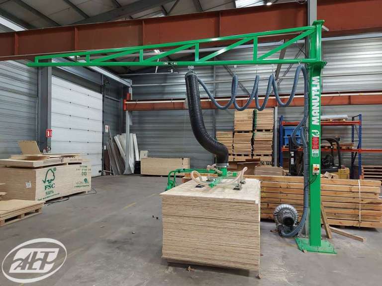 2 Porteurs De Panneaux - Outil De Manutention Ajustable Pour Plaque De Plâtre, Bois, Contreplaqué - Charge 115kg - Rénovation & Chantier - 4